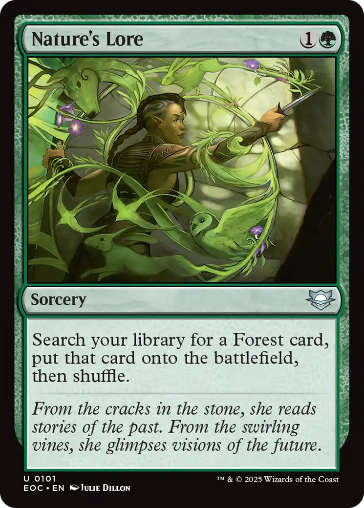 Nature's Lore [Edge of Eternities Commander] - Magic: The Gathering - Card Brawlers | Quebec | Canada |