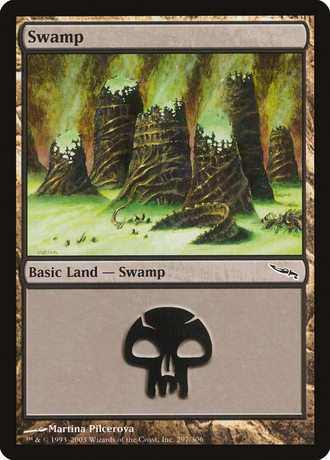 Swamp (297) [Mirrodin] - Magic: The Gathering - Card Brawlers | Quebec | Canada |