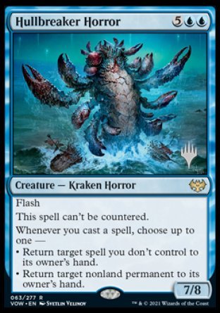 Hullbreaker Horror (Promo Pack) [Innistrad: Crimson Vow Promos] - Magic: The Gathering - Card Brawlers | Quebec | Canada |