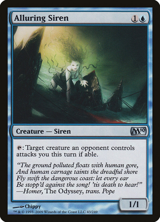 Alluring Siren [Magic 2010] - Magic: The Gathering - Card Brawlers | Quebec | Canada |
