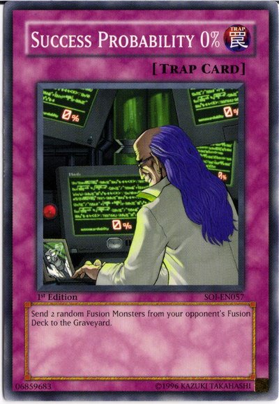 Success Probability 0% [SOI-EN057] Common - Yu-Gi-Oh! - Card Brawlers | Quebec | Canada |