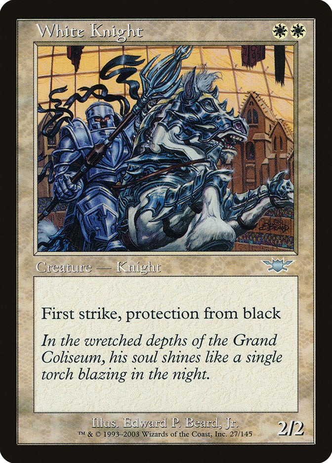 White Knight [Legions] - Magic: The Gathering - Card Brawlers | Quebec | Canada |