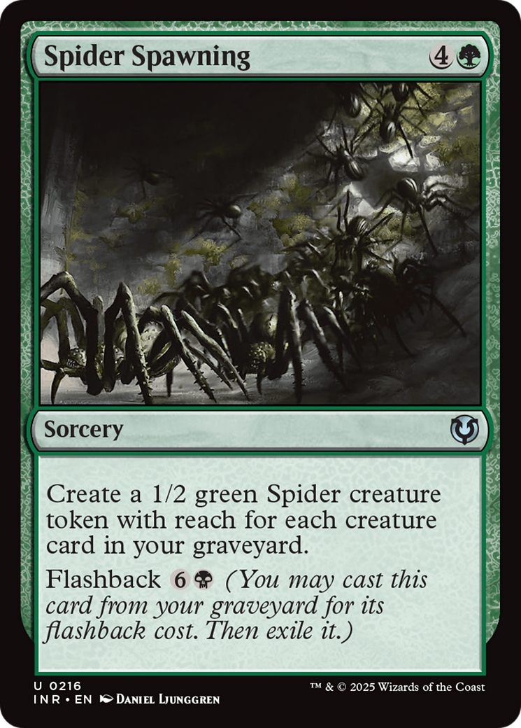 Spider Spawning [Innistrad Remastered] - Magic: The Gathering - Card Brawlers | Quebec | Canada |