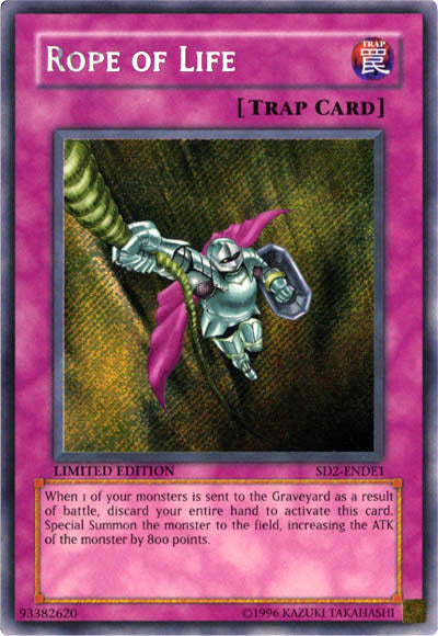 Rope of Life [SD2-ENDE1] Secret Rare - Yu-Gi-Oh! - Card Brawlers | Quebec | Canada |