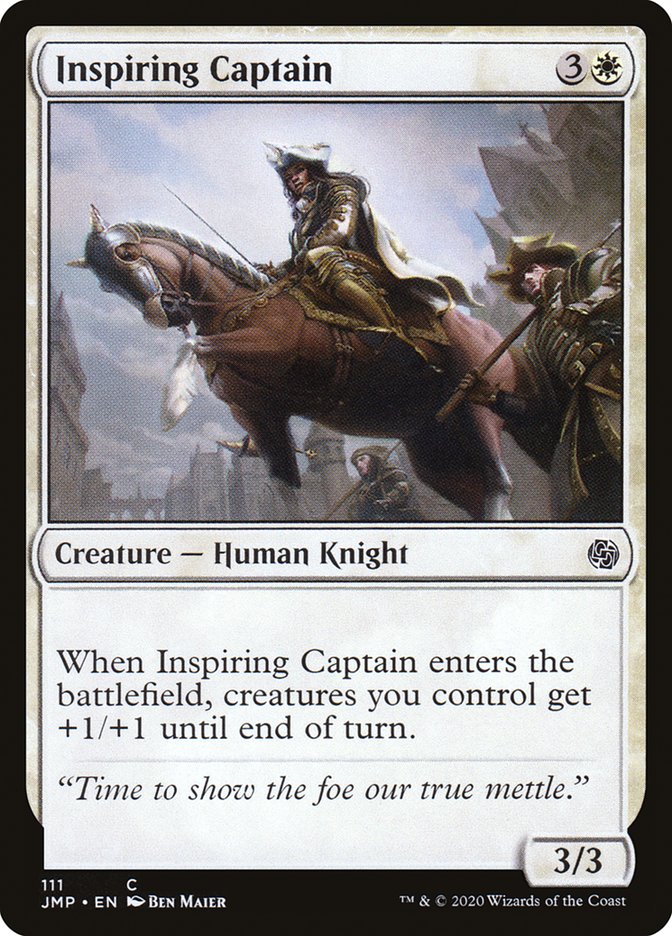 Inspiring Captain [Jumpstart] - Magic: The Gathering - Card Brawlers | Quebec | Canada |