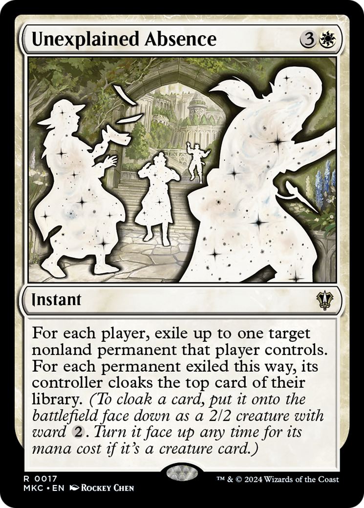 Unexplained Absence [Murders at Karlov Manor Commander] - Magic: The Gathering - Card Brawlers | Quebec | Canada |