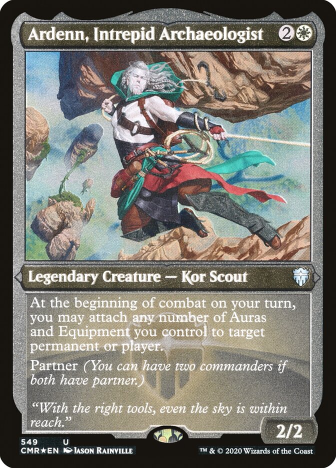 Ardenn, Intrepid Archaeologist (Etched) [Commander Legends] - Magic: The Gathering - Card Brawlers | Quebec | Canada |
