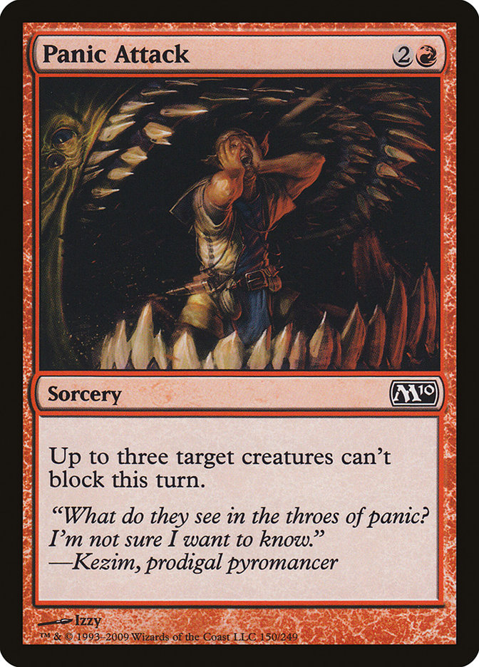 Panic Attack [Magic 2010] - Magic: The Gathering - Card Brawlers | Quebec | Canada |