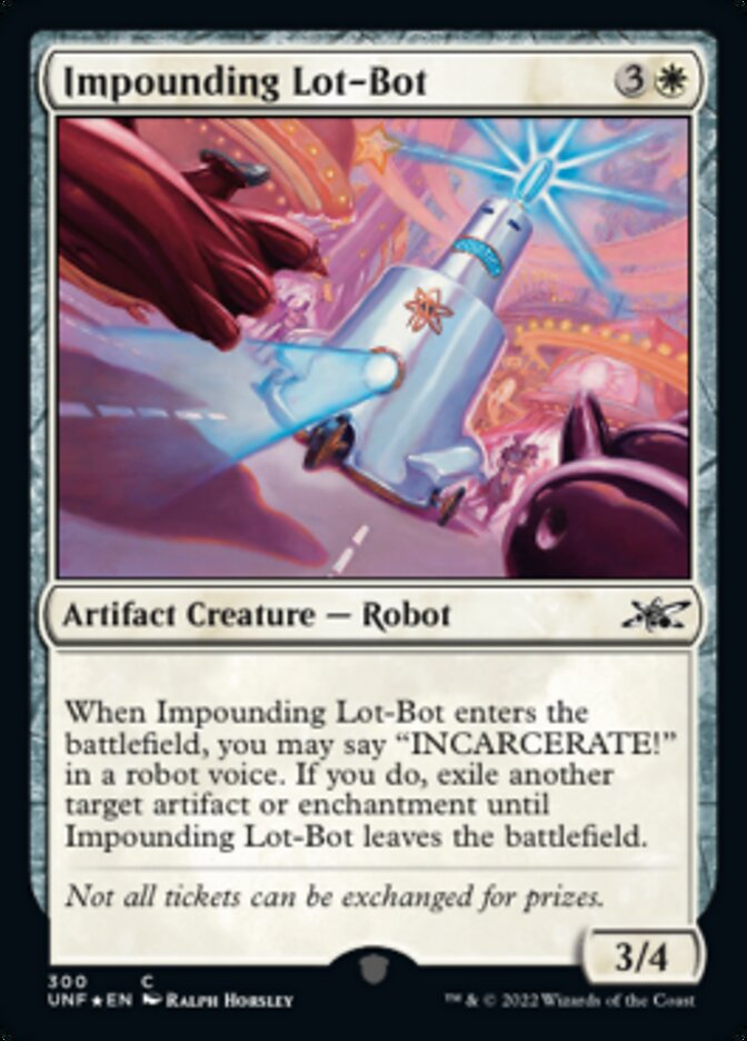 Impounding Lot-Bot (Galaxy Foil) [Unfinity] - Magic: The Gathering - Card Brawlers | Quebec | Canada |