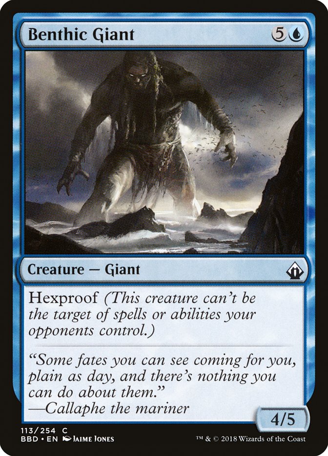 Benthic Giant [Battlebond] - Magic: The Gathering - Card Brawlers | Quebec | Canada |