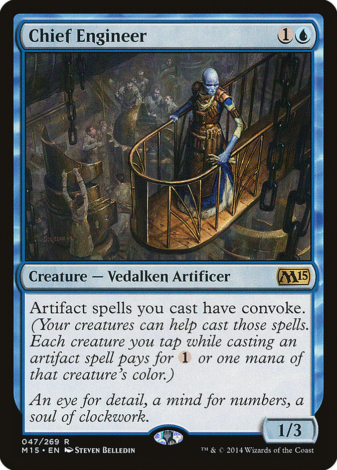 Chief Engineer [Magic 2015] - Magic: The Gathering - Card Brawlers | Quebec | Canada |