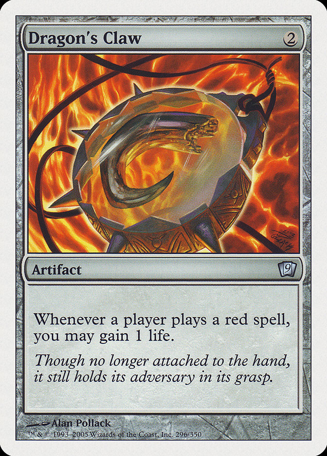 Dragon's Claw [Ninth Edition] - Magic: The Gathering - Card Brawlers | Quebec | Canada |