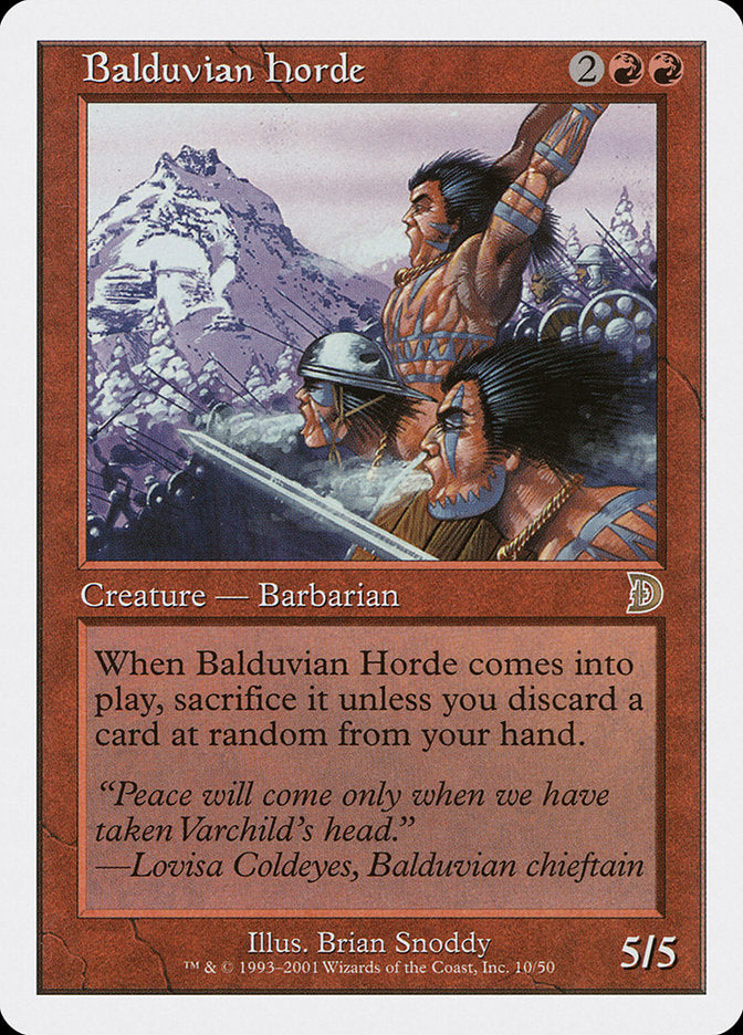 Balduvian Horde [Deckmasters] - Magic: The Gathering - Card Brawlers | Quebec | Canada |