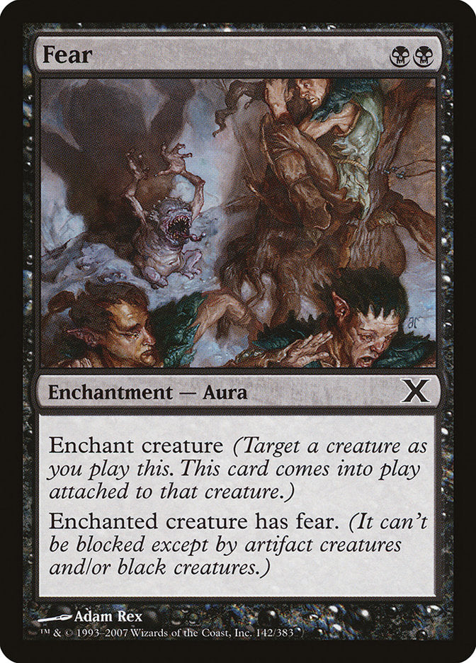 Fear [Tenth Edition] - Magic: The Gathering - Card Brawlers | Quebec | Canada |