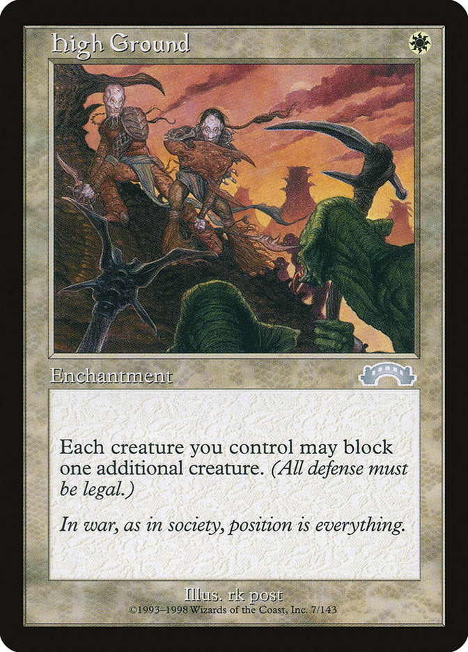 High Ground [Exodus] - Magic: The Gathering - Card Brawlers | Quebec | Canada |