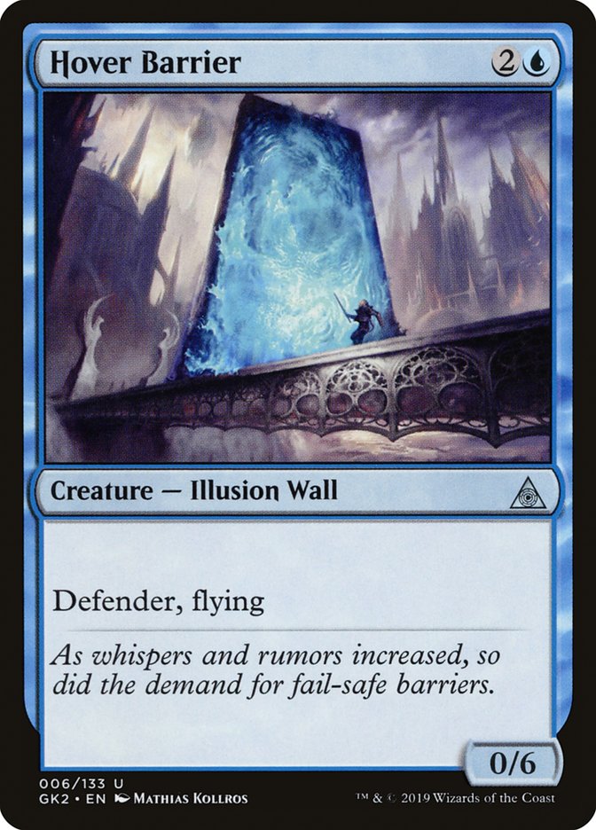 Hover Barrier [Ravnica Allegiance Guild Kit] - Magic: The Gathering - Card Brawlers | Quebec | Canada |