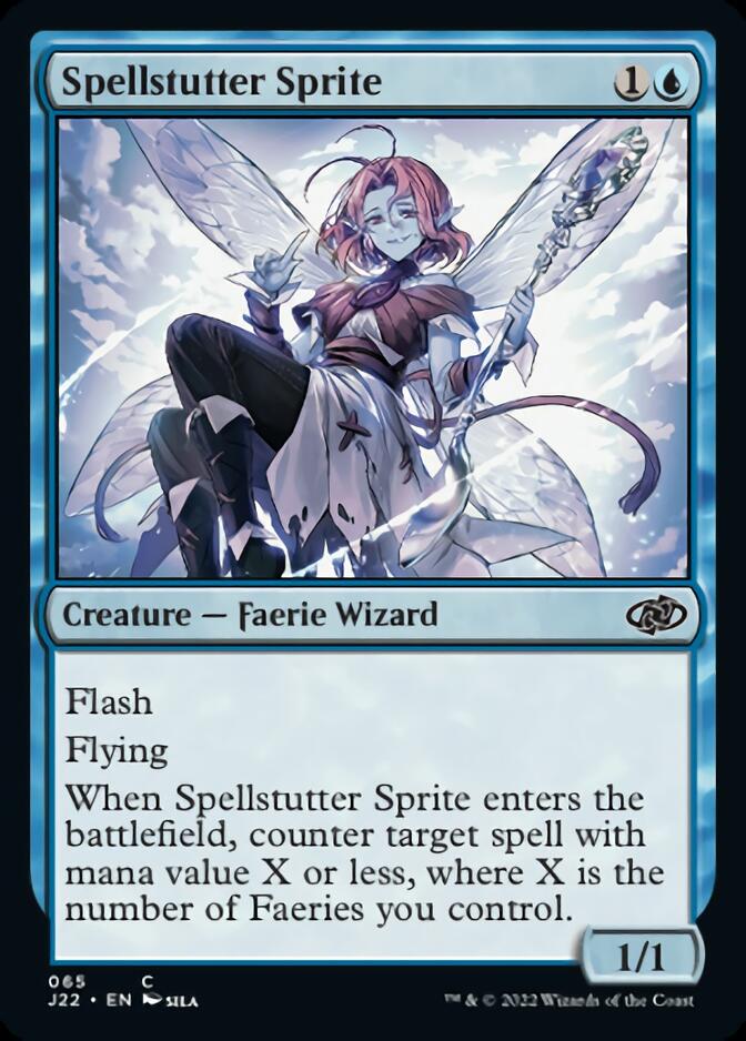 Spellstutter Sprite [Jumpstart 2022] - Magic: The Gathering - Card Brawlers | Quebec | Canada |