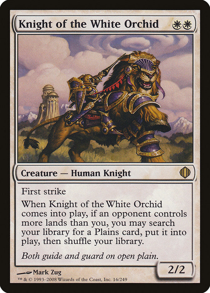 Knight of the White Orchid [Shards of Alara] - Magic: The Gathering - Card Brawlers | Quebec | Canada |