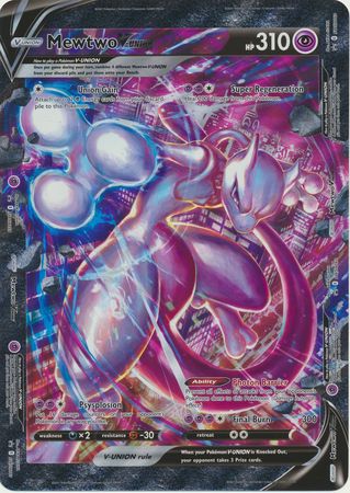 Mewtwo V-Union (Jumbo Card) [Sword & Shield: Black Star Promos] - Pokémon - Card Brawlers | Quebec | Canada |