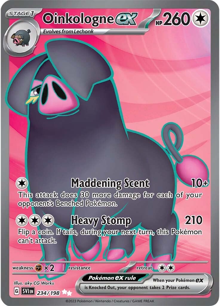 Oinkologne ex (234/198) [Scarlet & Violet: Base Set] - Pokémon - Card Brawlers | Quebec | Canada |