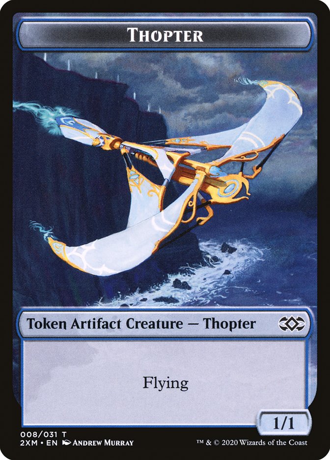 Servo // Thopter (008) Double-Sided Token [Double Masters Tokens] - Magic: The Gathering - Card Brawlers | Quebec | Canada |