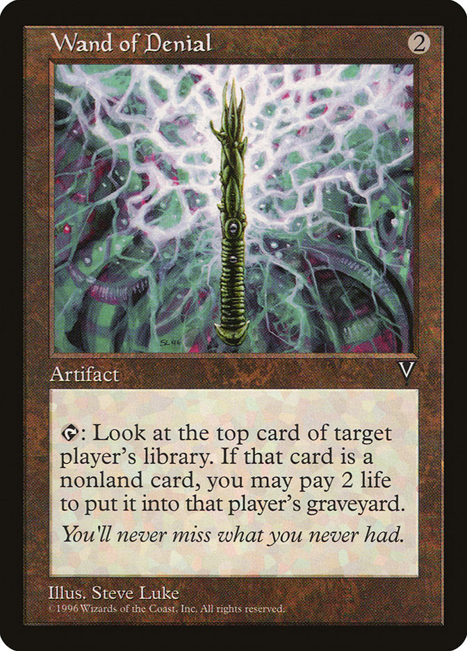 Wand of Denial [Visions] - Magic: The Gathering - Card Brawlers | Quebec | Canada |