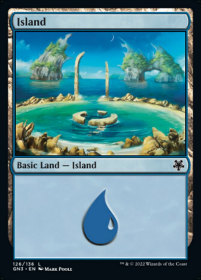 Island (126) [Game Night: Free-for-All] - Magic: The Gathering - Card Brawlers | Quebec | Canada |