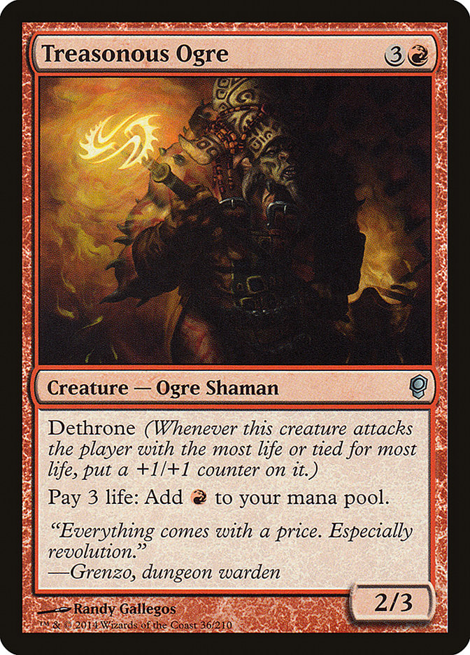 Treasonous Ogre [Conspiracy] - Magic: The Gathering - Card Brawlers | Quebec | Canada |