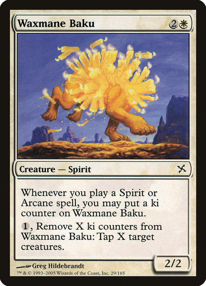 Waxmane Baku [Betrayers of Kamigawa] - Magic: The Gathering - Card Brawlers | Quebec | Canada |