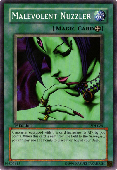 Malevolent Nuzzler [SDJ-025] Common - Yu-Gi-Oh! - Card Brawlers | Quebec | Canada |