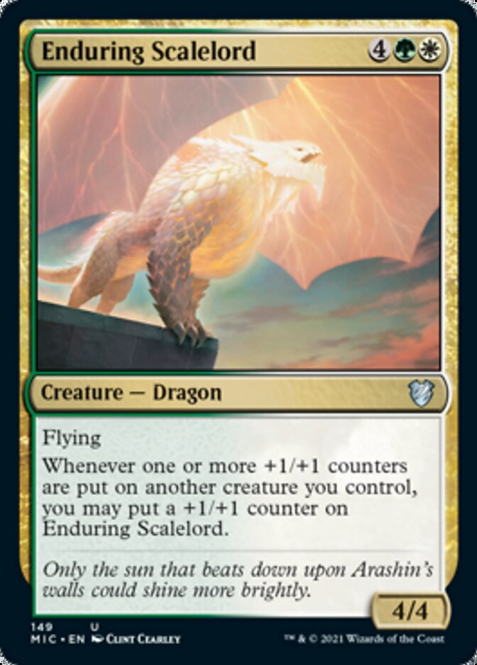Enduring Scalelord [Innistrad: Midnight Hunt Commander] - Magic: The Gathering - Card Brawlers | Quebec | Canada |