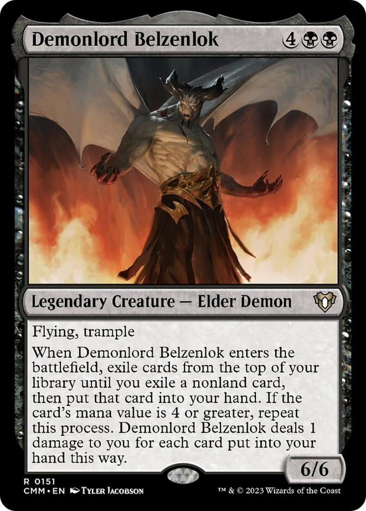 Demonlord Belzenlok [Commander Masters] - Magic: The Gathering - Card Brawlers | Quebec | Canada |