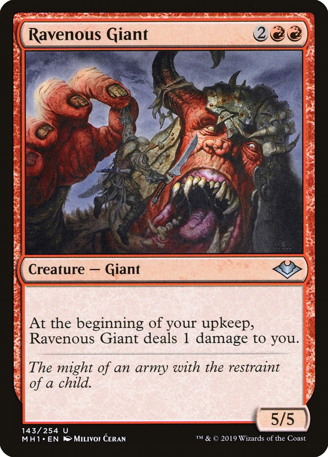 Ravenous Giant [Modern Horizons] - Magic: The Gathering - Card Brawlers | Quebec | Canada |