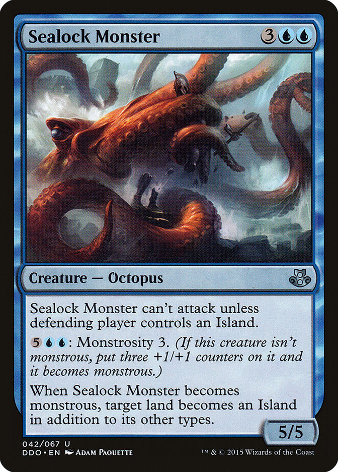 Sealock Monster [Duel Decks: Elspeth vs. Kiora] - Magic: The Gathering - Card Brawlers | Quebec | Canada |