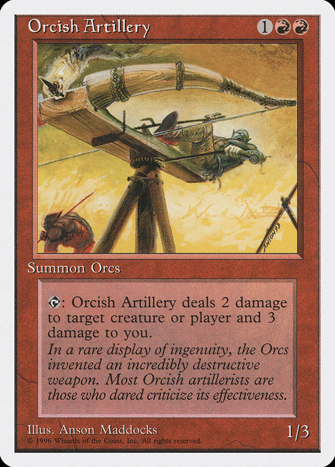 Orcish Artillery [Introductory Two-Player Set] - Magic: The Gathering - Card Brawlers | Quebec | Canada |