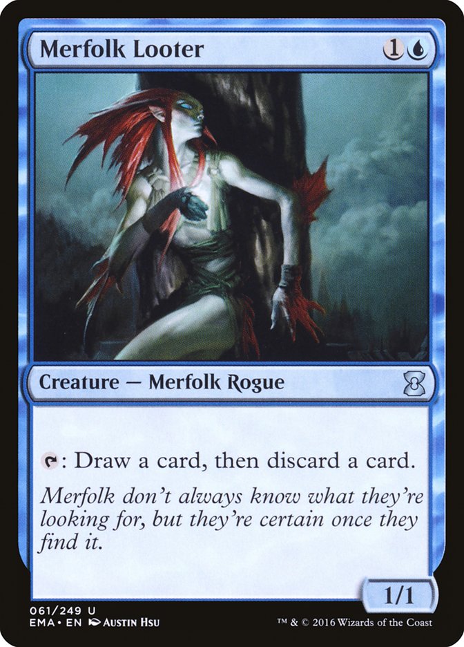 Merfolk Looter [Eternal Masters] - Magic: The Gathering - Card Brawlers | Quebec | Canada |