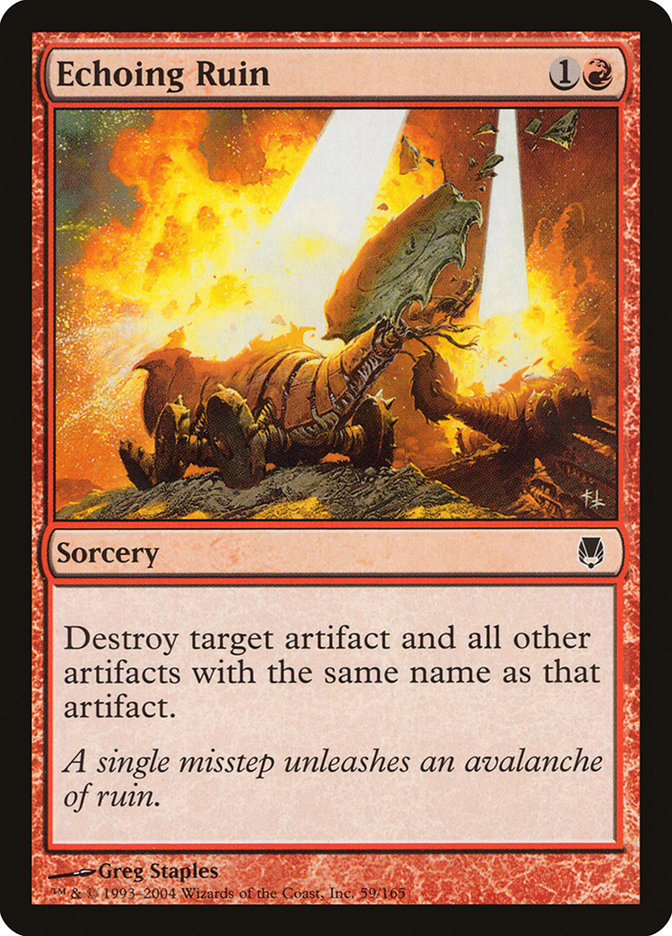 Echoing Ruin [Darksteel] - Magic: The Gathering - Card Brawlers | Quebec | Canada |