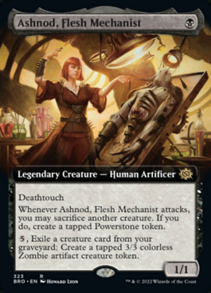 Ashnod, Flesh Mechanist (Extended Art) [The Brothers' War] - Magic: The Gathering - Card Brawlers | Quebec | Canada |