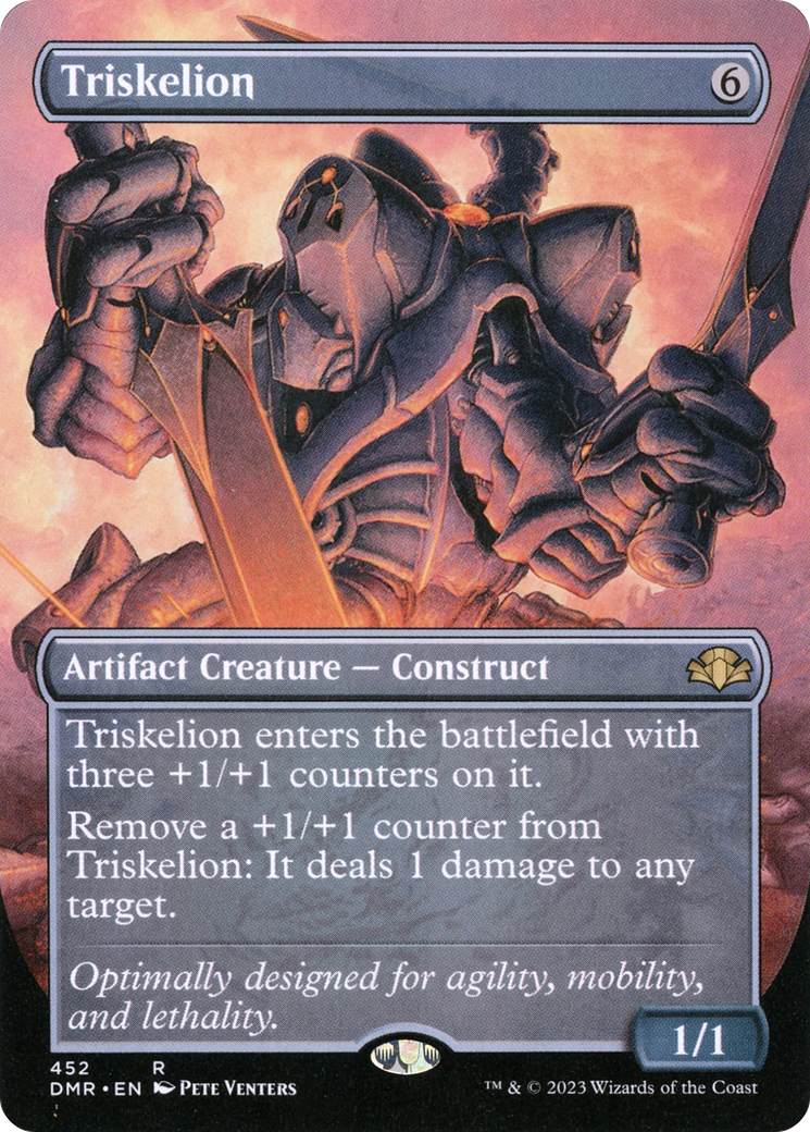 Triskelion (Borderless Alternate Art) [Dominaria Remastered] - Magic: The Gathering - Card Brawlers | Quebec | Canada |