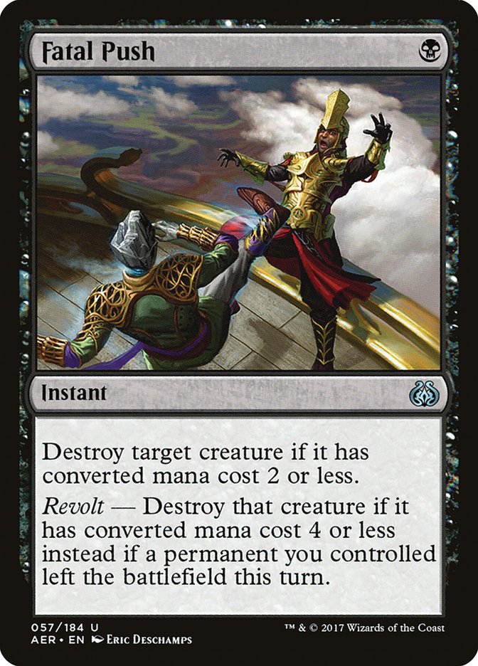 Fatal Push [Aether Revolt] - Magic: The Gathering - Card Brawlers | Quebec | Canada |