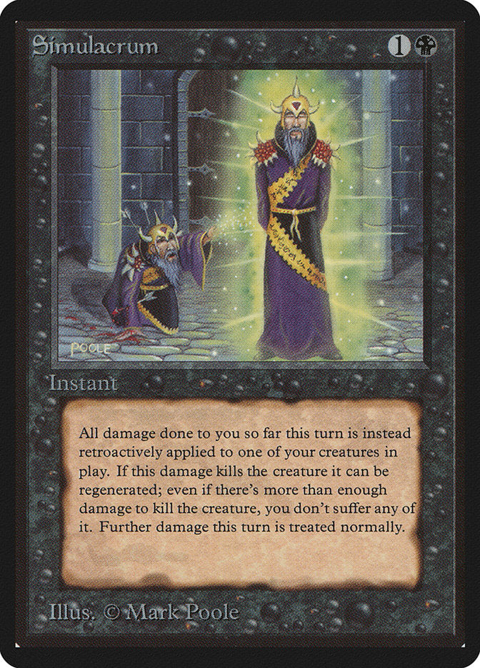 Simulacrum [Beta Edition] - Magic: The Gathering - Card Brawlers | Quebec | Canada |