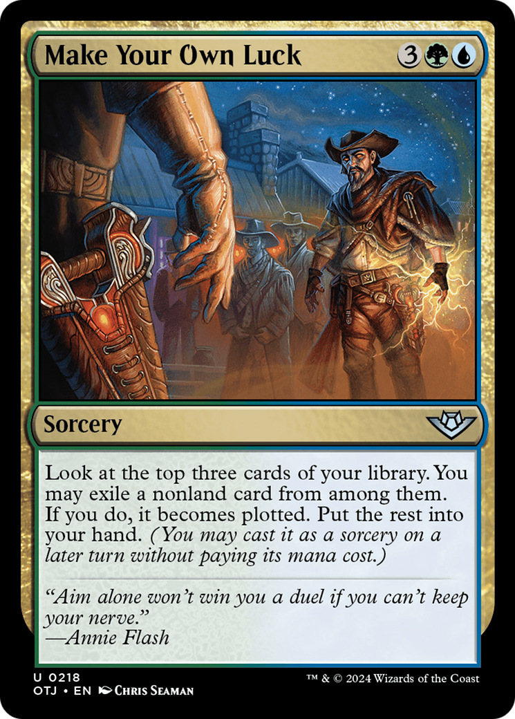 Make Your Own Luck [Outlaws of Thunder Junction] - Magic: The Gathering - Card Brawlers | Quebec | Canada |