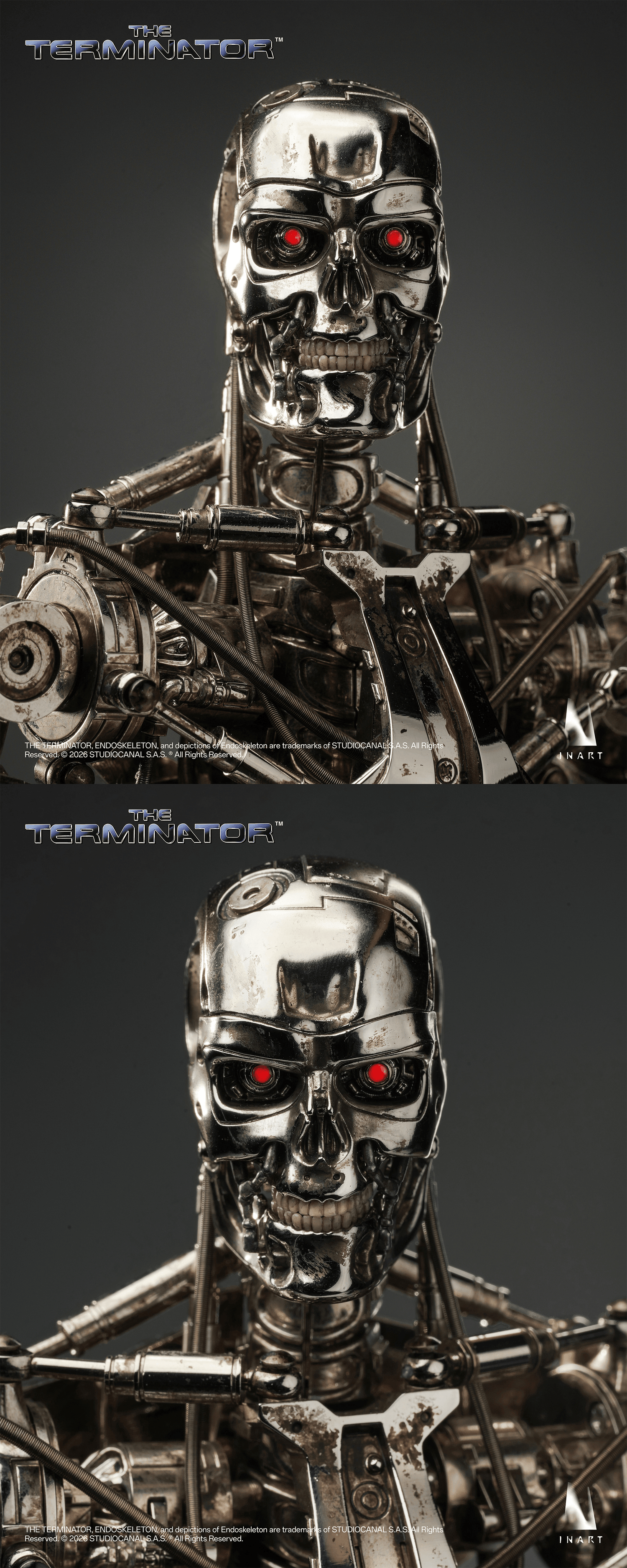 Queen Studios - INART – The Terminator - T-800 Endoskeleton - 1/6 Collectible Figure - (PREORDER)