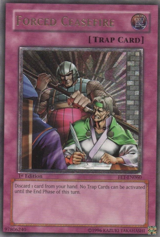 Forced Ceasefire [FET-EN060] Ultimate Rare - Yu-Gi-Oh! - Card Brawlers | Quebec | Canada |