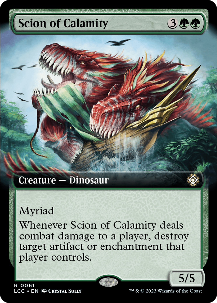 Scion of Calamity (Extended Art) [The Lost Caverns of Ixalan Commander] - Magic: The Gathering - Card Brawlers | Quebec | Canada |