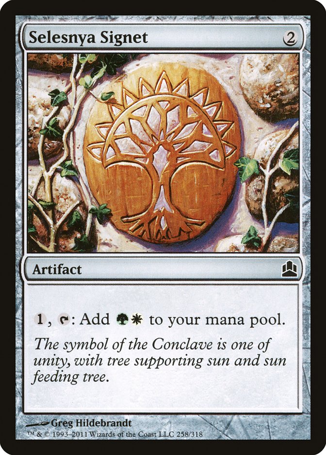 Selesnya Signet [Commander 2011] - Magic: The Gathering - Card Brawlers | Quebec | Canada |