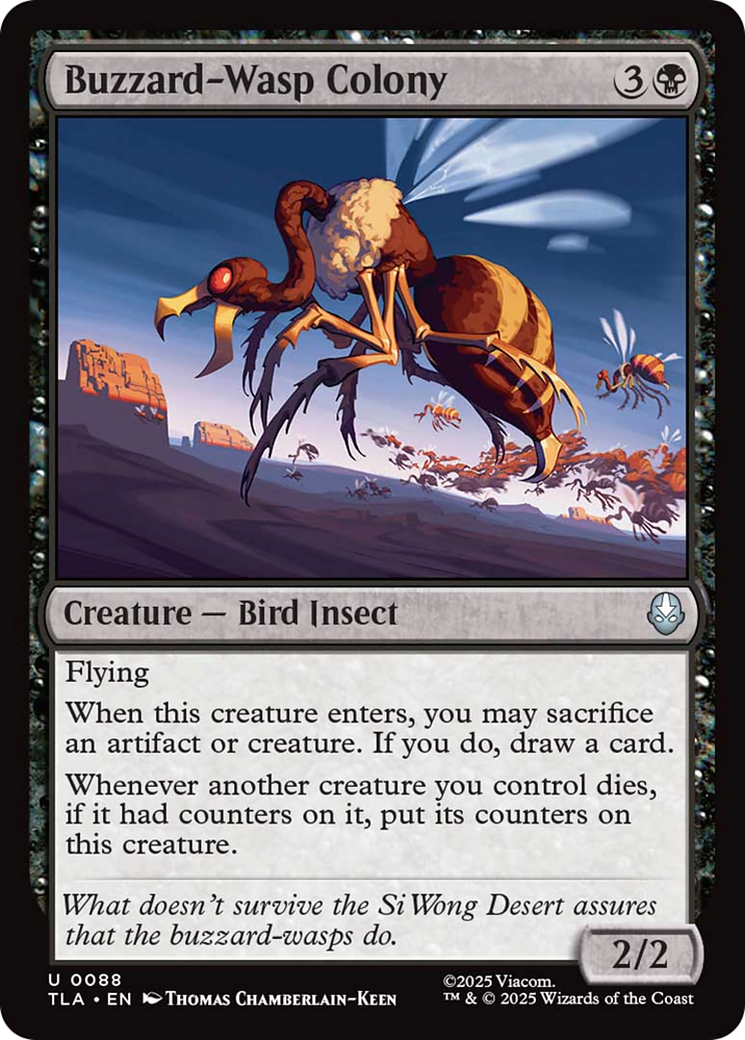 Buzzard-Wasp Colony [Avatar: The Last Airbender] - Magic: The Gathering - Card Brawlers | Quebec | Canada |
