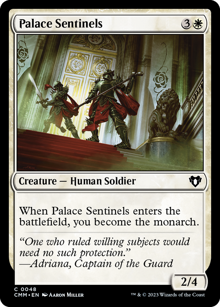 Palace Sentinels [Commander Masters] - Magic: The Gathering - Card Brawlers | Quebec | Canada |
