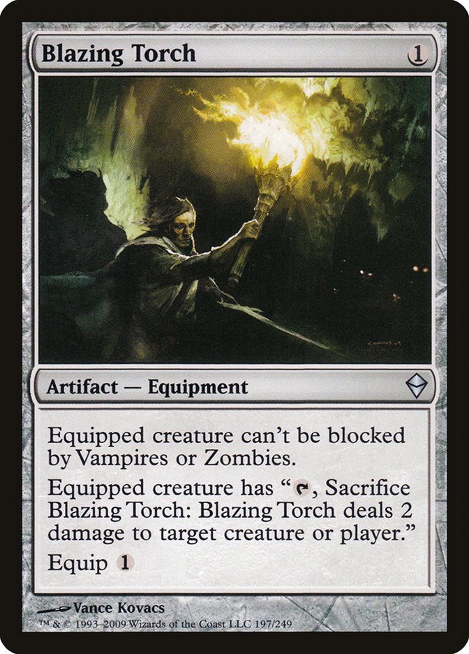 Blazing Torch [Zendikar] - Magic: The Gathering - Card Brawlers | Quebec | Canada |