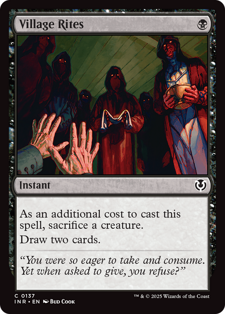 Village Rites [Innistrad Remastered] - Magic: The Gathering - Card Brawlers | Quebec | Canada |